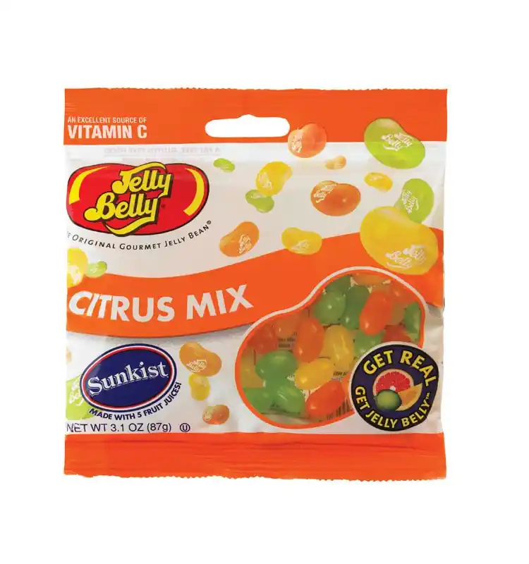 Gourmet Jelly Beans, Sunkist Mix, Grab & Go Bag, 3.5-oz.