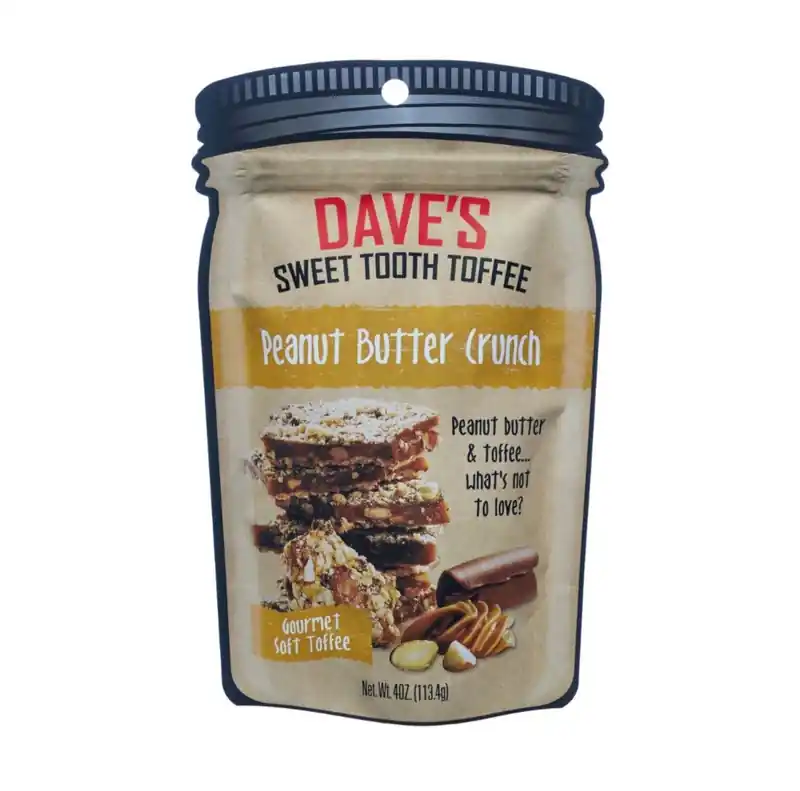 Dave‘s Sweet Tooth Peanut Butter Toffee 4 Oz
