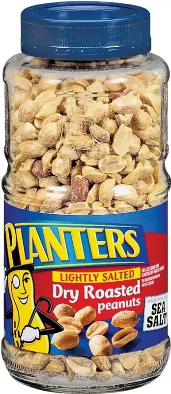 Planters Dry Roasted Peanuts Lightly Salted - 16.0 Oz