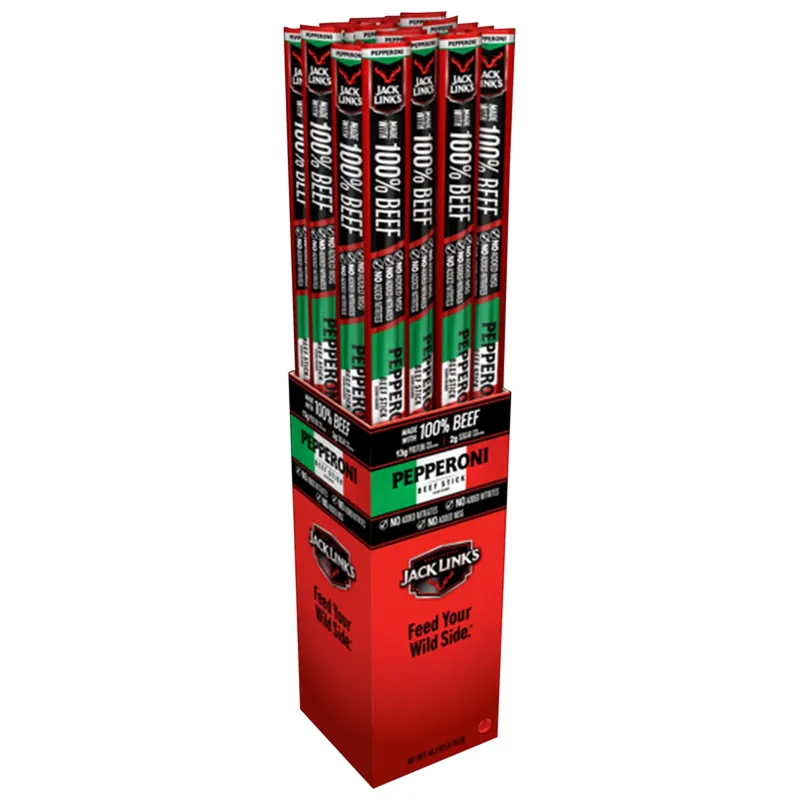 Pepperoni Beef Stick 1.84 Oz Pegged