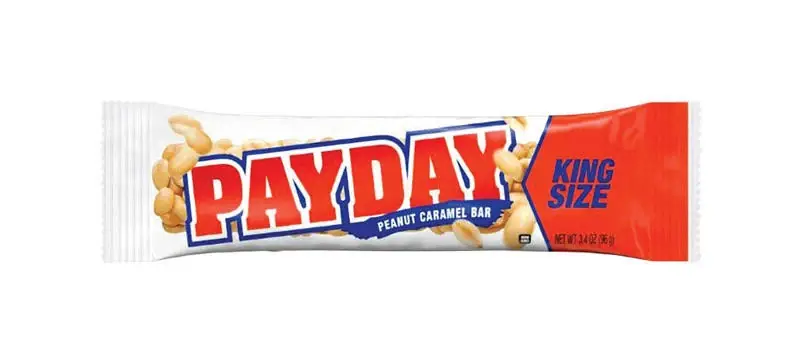 Payday Peanut And Caramel Candy Bar 3.4 Oz
