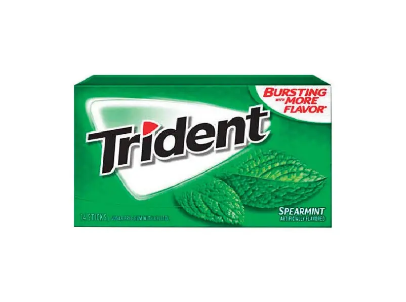 Sugar‑free Spearmint Chewing Gum – 14‑pack (1.17 oz)