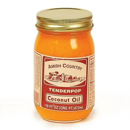 Popcorn Coconut Oil 16 Fluid Ounces For Perfect Popping