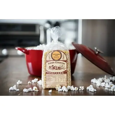 Amish Country Ladyfinger Popcorn - 2 Pound Bag - Non-gmo, Gluten-free, Versatile Cooking Options