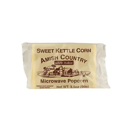 Sweet Kettle Microwave Popcorn 3.5 Ounce Bags, 6 Count