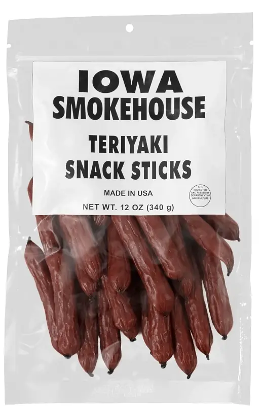 Snack Sticks, Teriyaki, 12-oz.