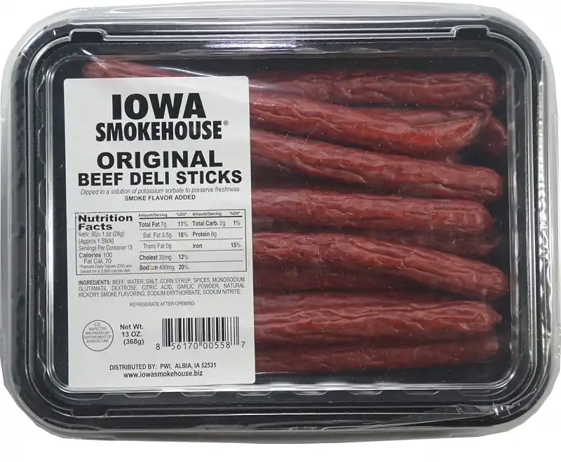 Beef Deli Sticks, Original, 13-oz.