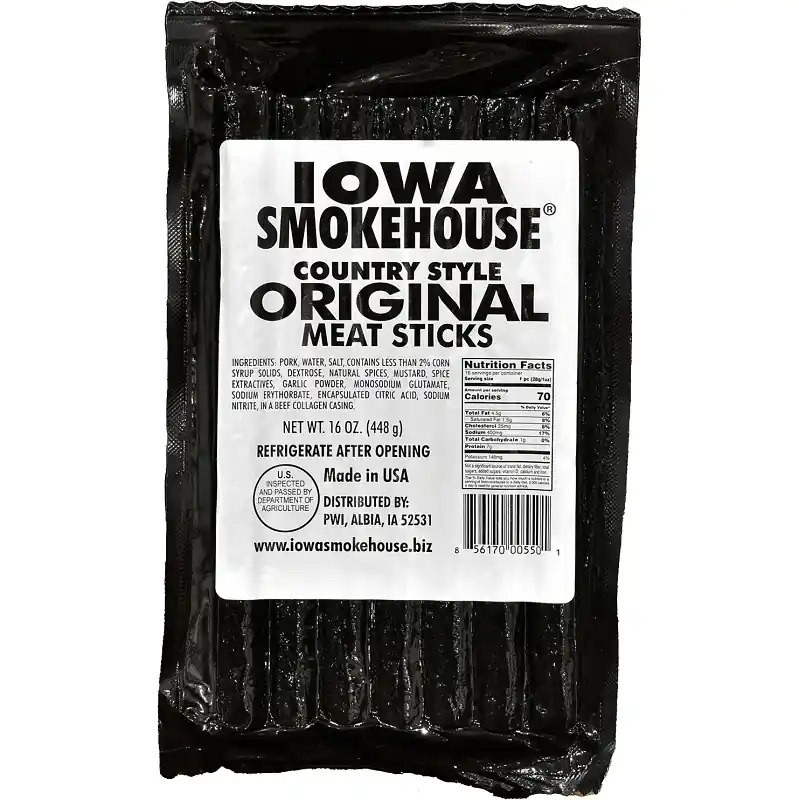 16 Oz. Original Country Style Meat Stick - High Protein Snack