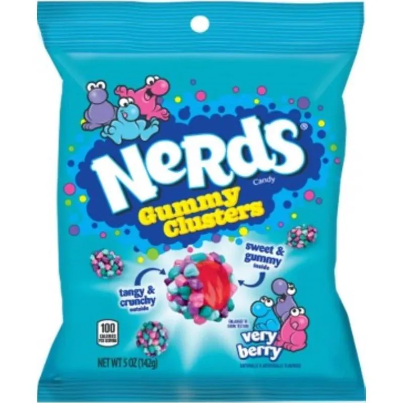 Nerds Very Berry Gummy Clusters 5 Oz
