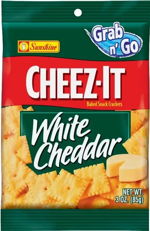 White Cheddar Snack Crackers, 3 Oz.