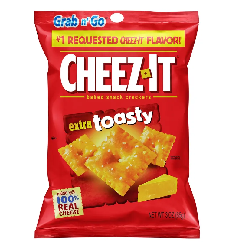 Extra Toasty Crackers, 3 Ounces, Flavorful Snack For All Occasions
