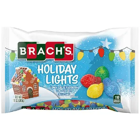 Holiday Jelly Lights Candy - 10 Ounce Assortment Of Flavors