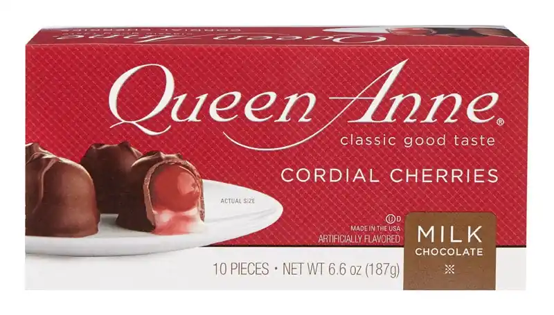 Queen Anne Milk Chocolate Covered Cherries 6.6 Ounce