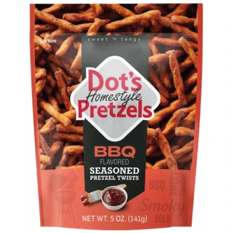 Dot‘s Homestyle Bbq Pretzel Twists – 5 oz Snack