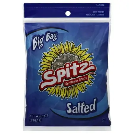 Spitz Salted Sunflower Seeds 6 Oz. Bag
