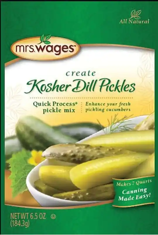 Kosher Dill Pickle Mix 6.5 Oz 1 Pk