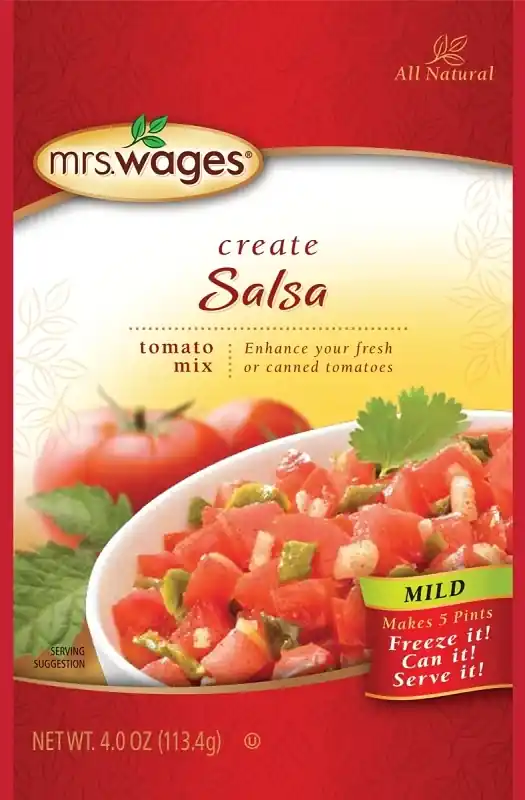 Mild Salsa Tomato Mix 4 Oz 1 Pk