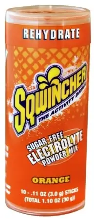 Sqwincher, Zero, Orange, 10 Sticks