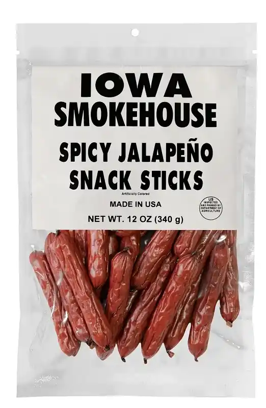 Spicy Jalapeno Snack Sticks, 12 Oz.