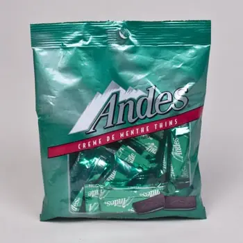 Andes Creme De Menthe Chocolate & Mint Snap Bar 1.5 Oz (pack Of 3)