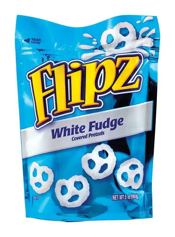 Flipz White Fudge Covered Pretzels 5 Oz.