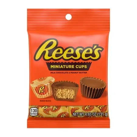 Chocolate Lovers Milk Chocolate Peanut Butter Cups King Size 2.8 Ounce