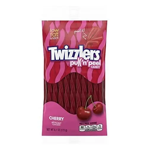 Twizzler Cherry Pull N Peel Peg 6.1 Oz