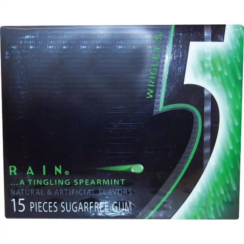 6 Gum, Rain, 15 Sticks