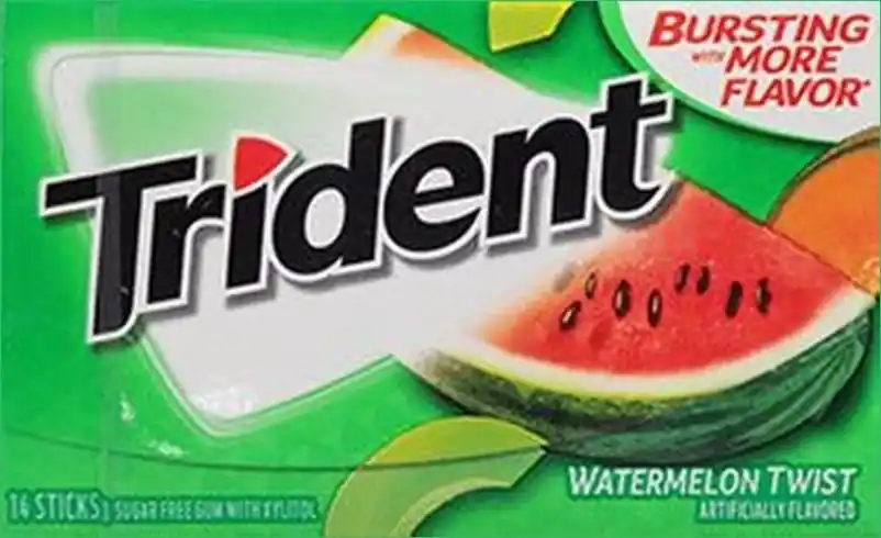 Trident Watermelon Twist Sugar‑free Gum – 1.1 oz Refreshing Freshness