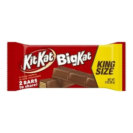King Size Chocolate Bar - 3.0 Oz Delicious Treat