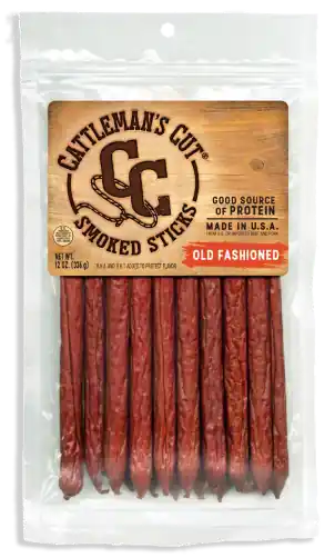 Old Fashioned Smoked Meat Sticks, 12 Ounces Protein Snack