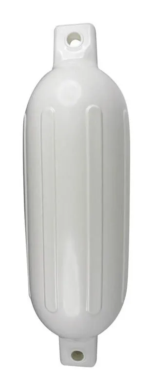 79221 White Boat Fender 5" X 18" Durable Marine Protection