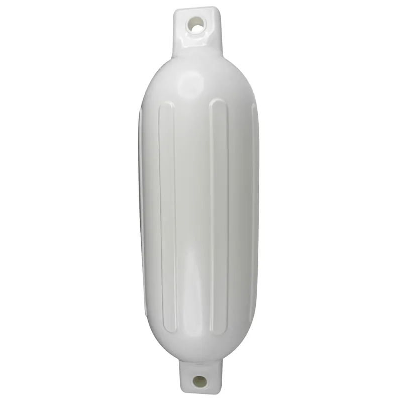 4-1/2 In. X 16 In. White Twin Eye Boat Fender - Model 79001