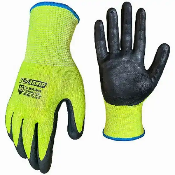 Cut-resistant Gloves, Hi Viz, Men‘s Xl