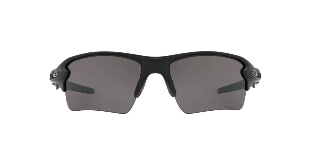 Flak 2.0 Matte Black Grey Sunglasses With High Definition Optics