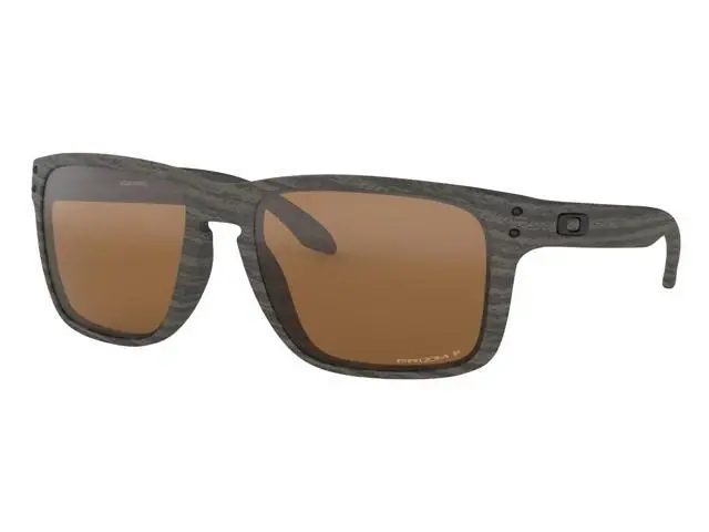 Holbrook Xl Polarized Sunglasses - Woodgrain/prizm Tungsten - Model Oo9417