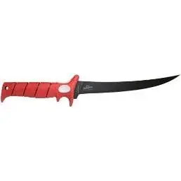 9 Inch Tapered Flex Fillet Knife With No-slip Grip And Non-stick Coating