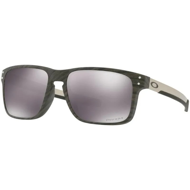 Holbrook Mix Sunglasses Oo9384 57mm Woodgrain/prizm Black Polarized