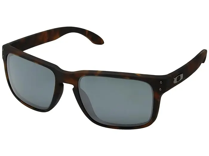 Holbrook Men‘s Sunglasses - Matte Brown Tortoise With Prizm Black Lenses, 55mm