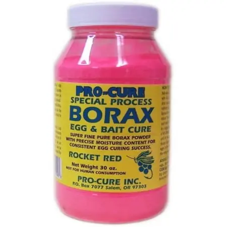 Borax Egg And Bait Cure Powder, 30-ounce, Rocket Red