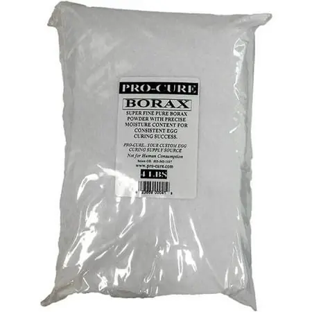 Borax Plain Bulk Powder, 4 Pound Bag For Cleaning And Laundry