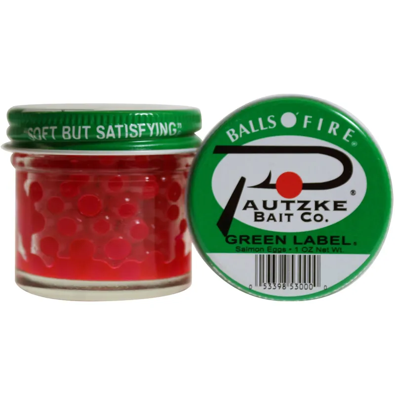 Bait Roe Fire Cure Balls O‘fire Eggs 1 Oz Fluorescent Red