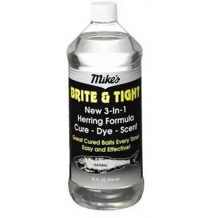 Brite & Tight 3-in-1 Herring Formula Cure, 32-ounce Gel For Fishing