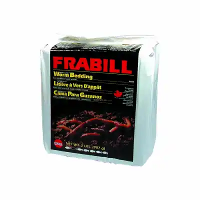 2lb Worm Bedding With Built-in Food Source For Healthy Worms