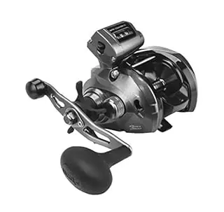 Okuma Convector Cv-354dlx Left Hand Low Profile Line Counter Fishing Reel