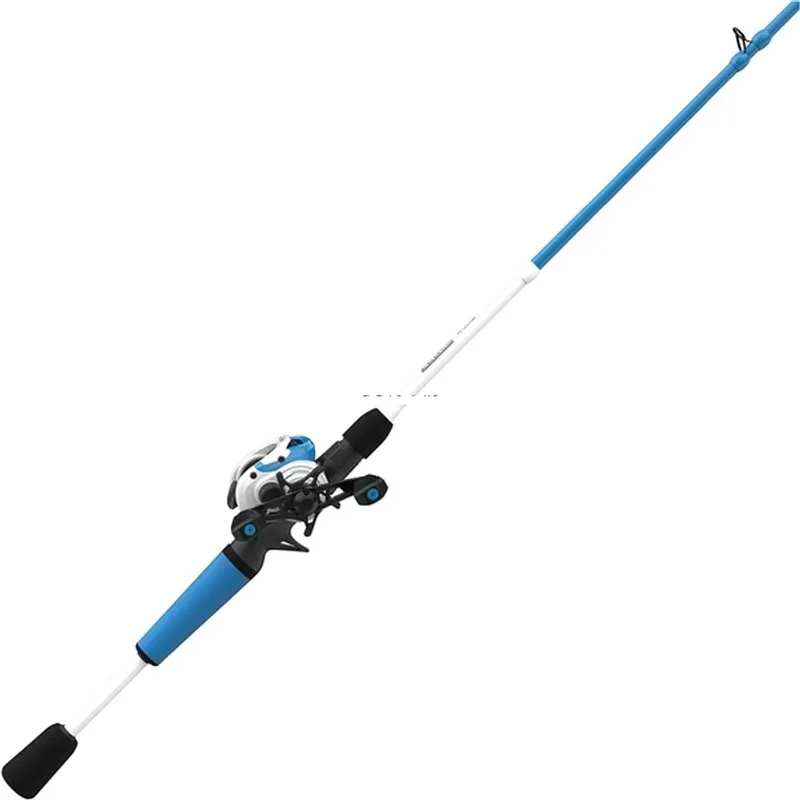 Roambl100662m No.12 Medium Heavy Right Hand Blue Baitcasting Fishing Reel Combo