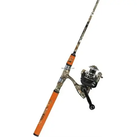 Profishiency 2 Piece 6‘8" Spinning Fishing Rod And Reel Combo With Medium Action