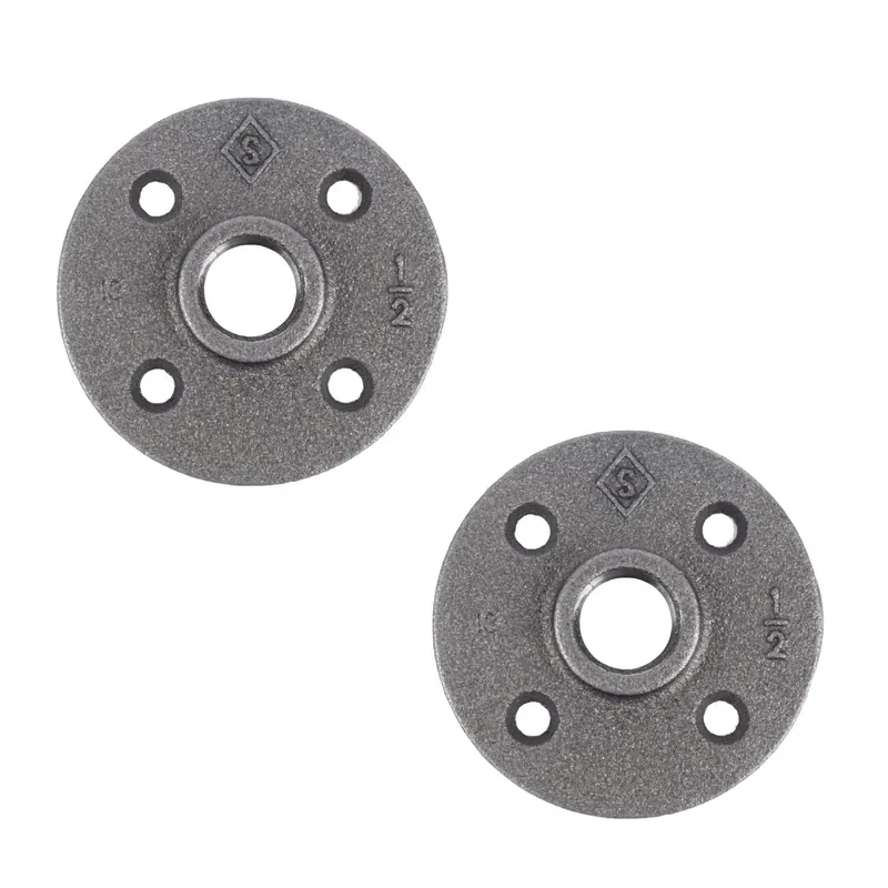Pipe Decor Iron Flange 1/2 In.