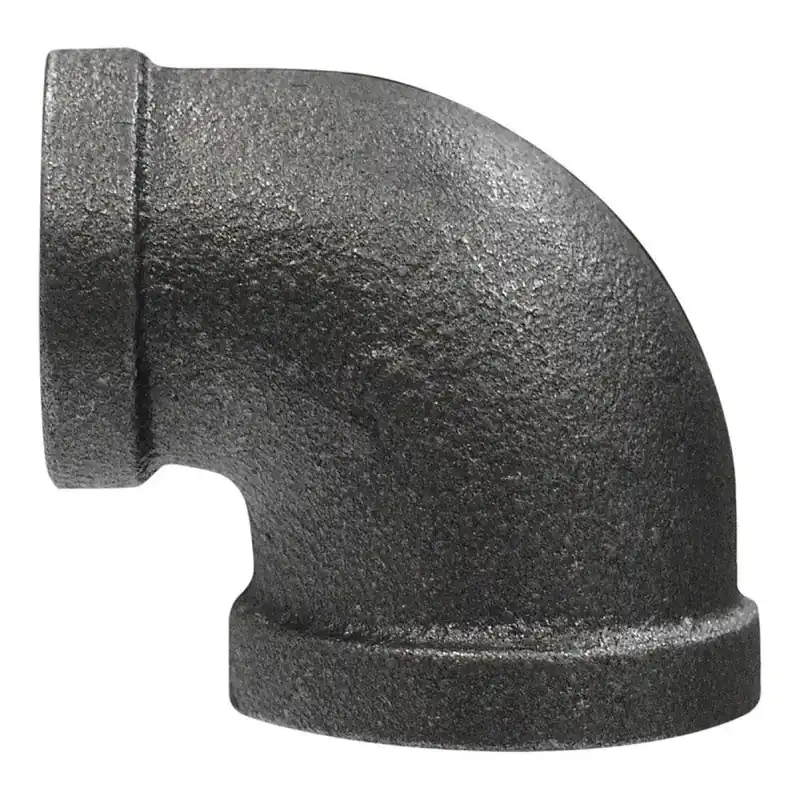 1/2 X 3/8 In. Black Pipe Reducing Elbow