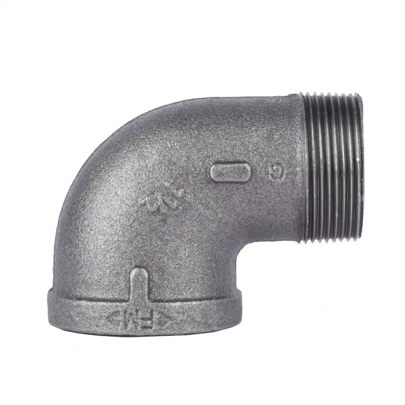 1-1/4 In. Black Pipe 90 Degree Street Elbow